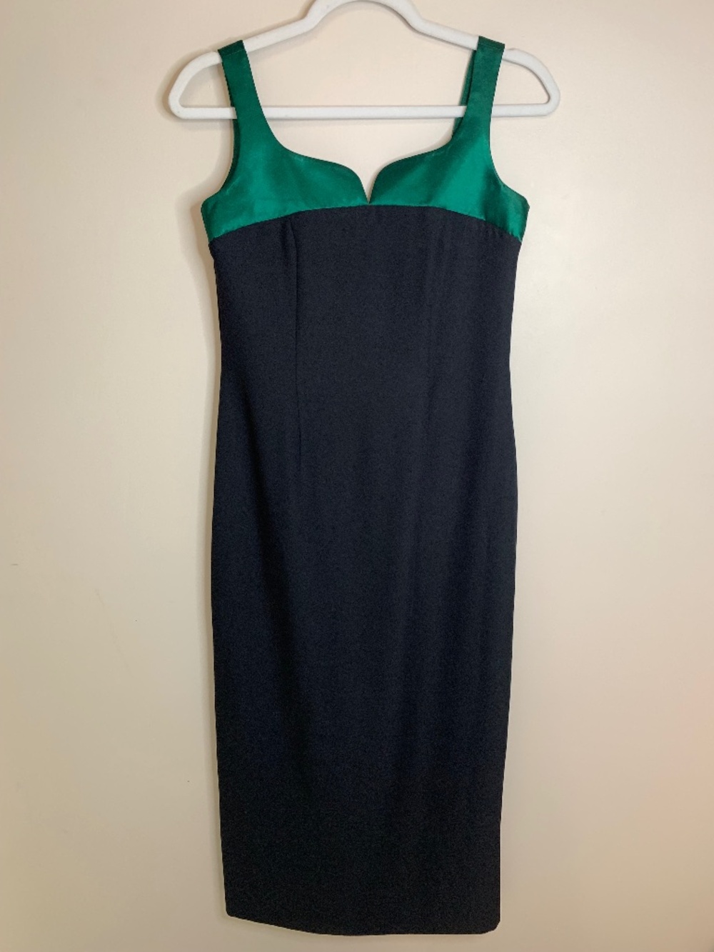 The Collection House Of Fraser Black Green Midi Dress 10